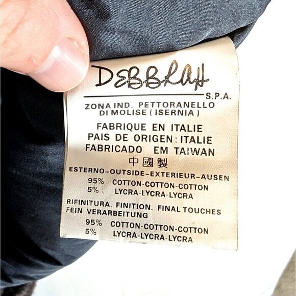 Vintage DEBBRAH Faux Fur Full Zip Vest Womens Medium Stone Gray Calf Hair Jacket - Picture 6 of 8